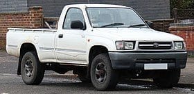 Toyota Hilux Mk5 2WD RN90 Only (1988-1997) Polybush Polyurethane