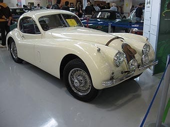 Diagram - Jaguar Early XK120