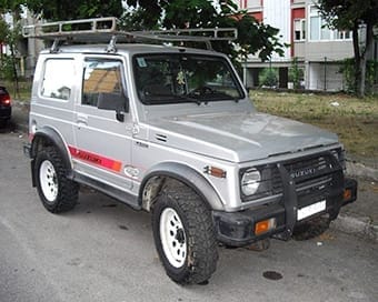 Suzuki Jimny (SJ413,Samurai)(1984-1998) Polybush Polyurethane