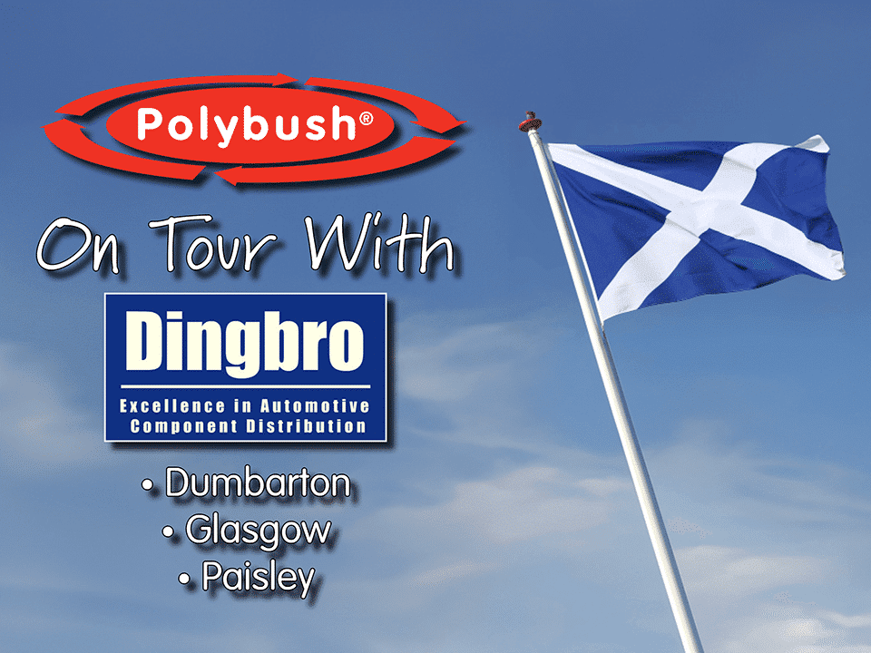 Dingbro Dumbarton Glasglow Paisley With Justin Hughes - Polybush Sales Rep