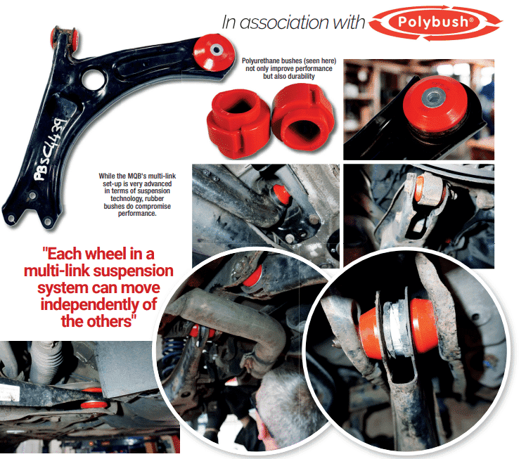 Polybush MQB Suspension Bushes - VW, Audi, Skoda, Seat