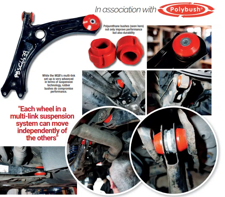 Polybush MQB Suspension Bushes - VW, Audi, Skoda, Seat
