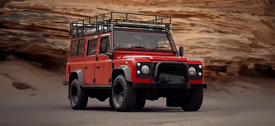 Defender 02 On Polybush Polyurethane Suspension Bushes