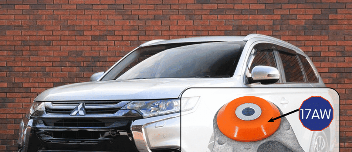 Polybush Outlander PHEV - Rear Motor Mount Front Bracket Bush - Replacing 3517A053 & 3517A090